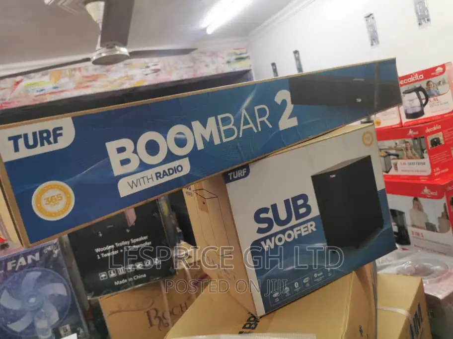 Turf Boom Bar2● Sound Bar+Sub Woofer