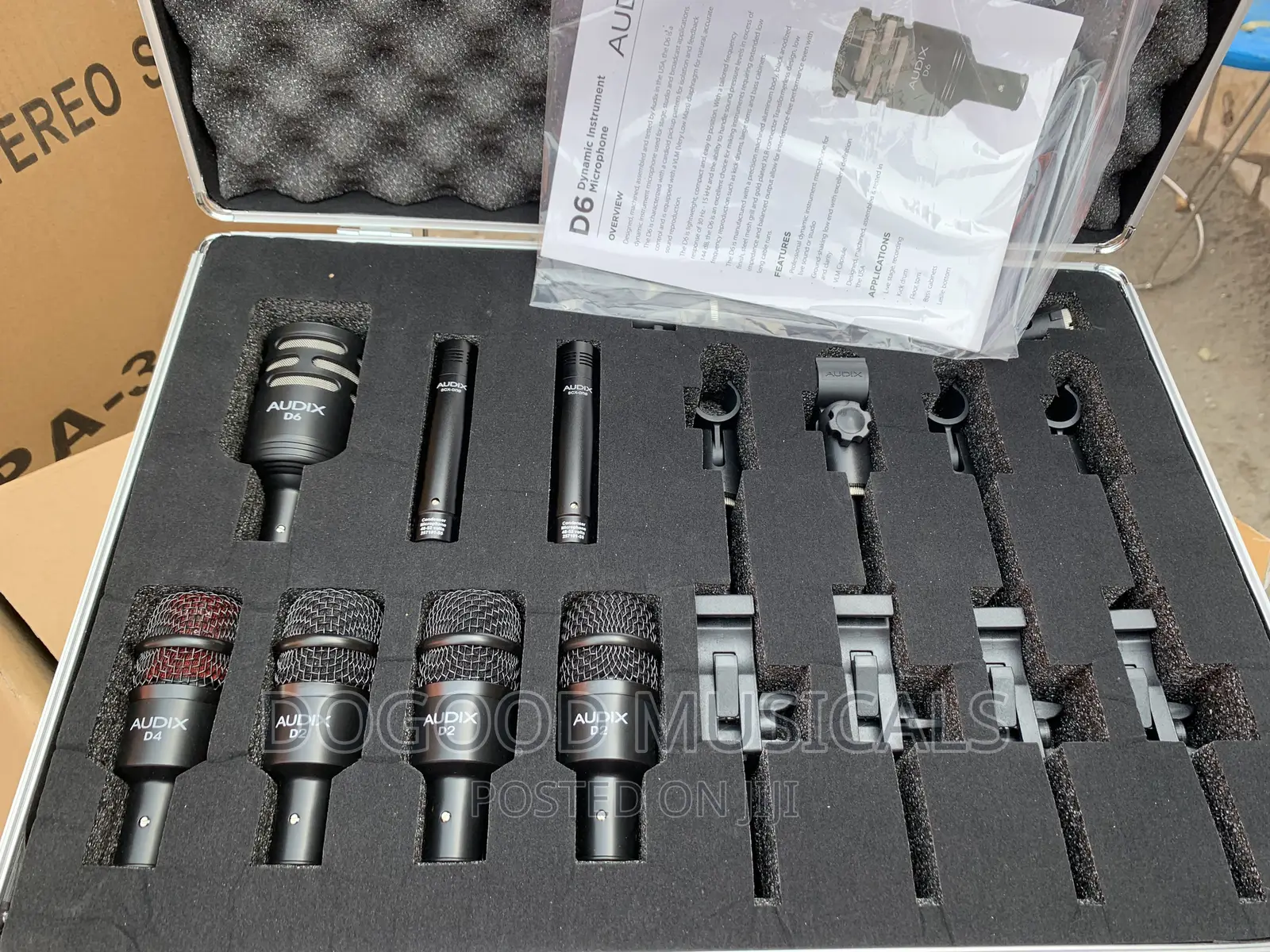 Audix Dp72 7set Drum Microphone Kit