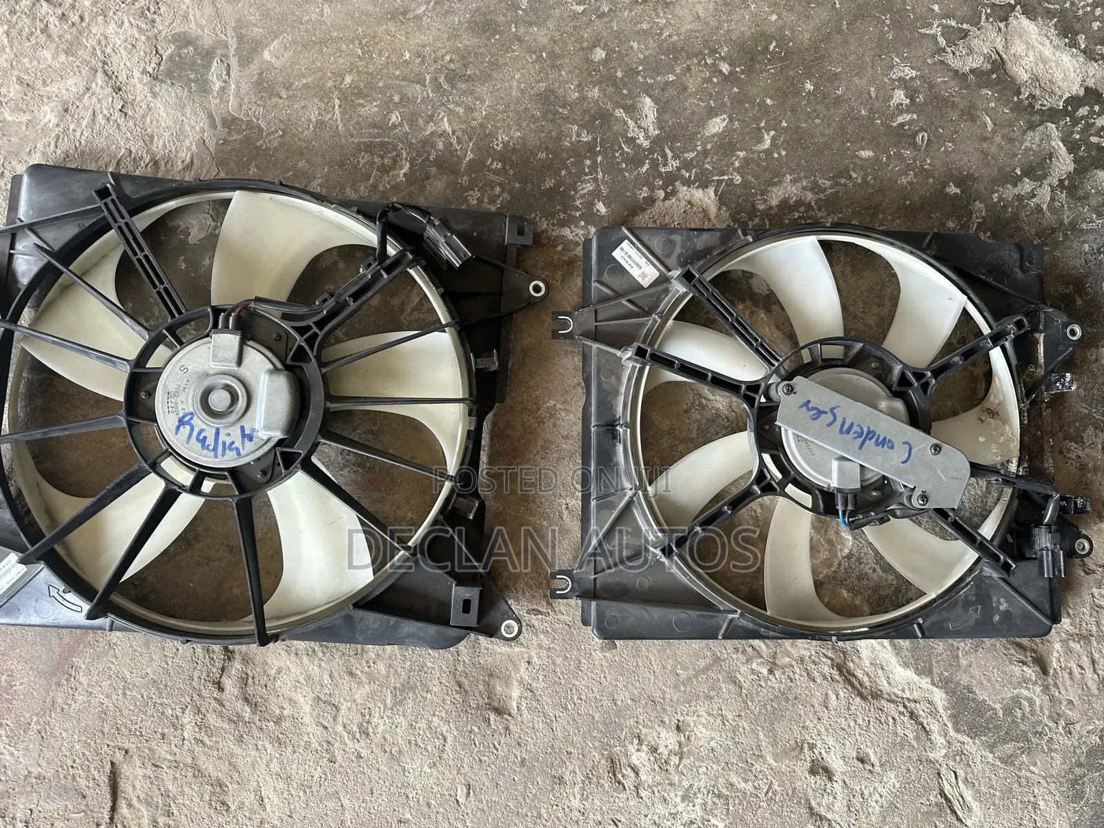 2017 - 2022 Honda Cr-v Engine Radiator Cooling Fan Motor