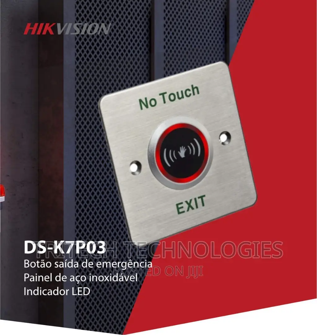 Hikvision Entrance Exit Non Touch Button DS-K7P03