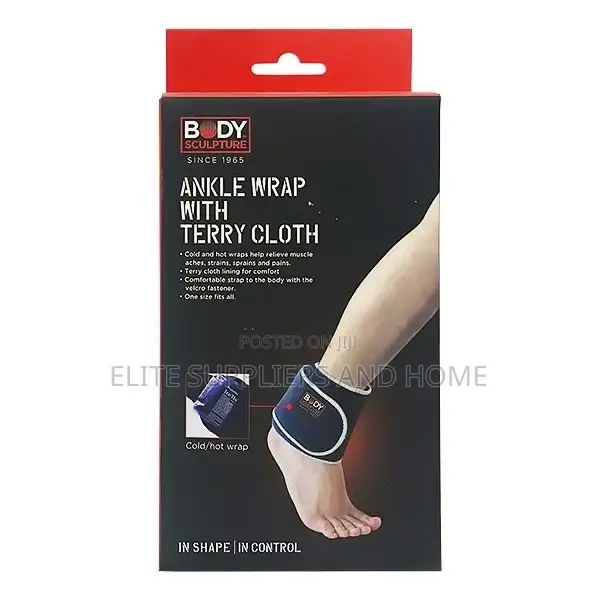 Body Sculpture ANKLE Wrap With Terrycloth Ec123530r