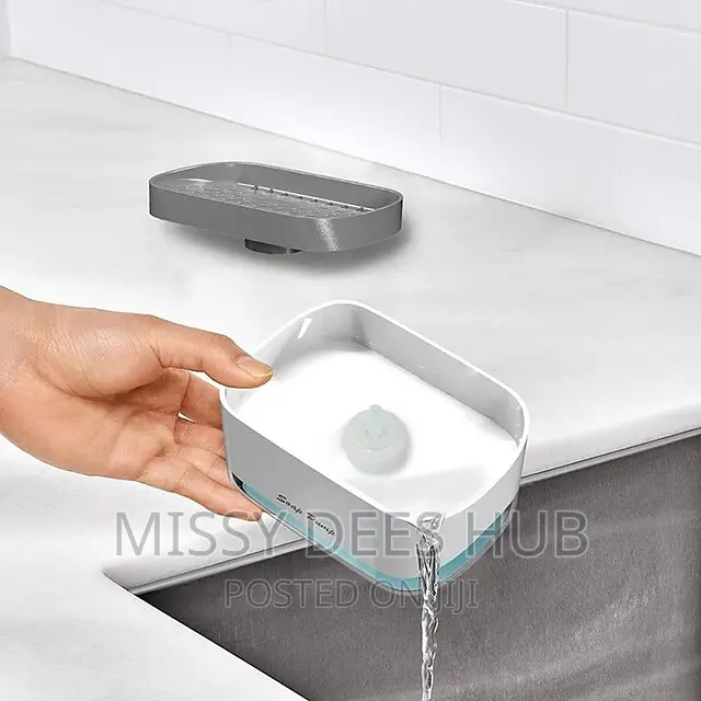 Soap Pump and Sponge Caddy