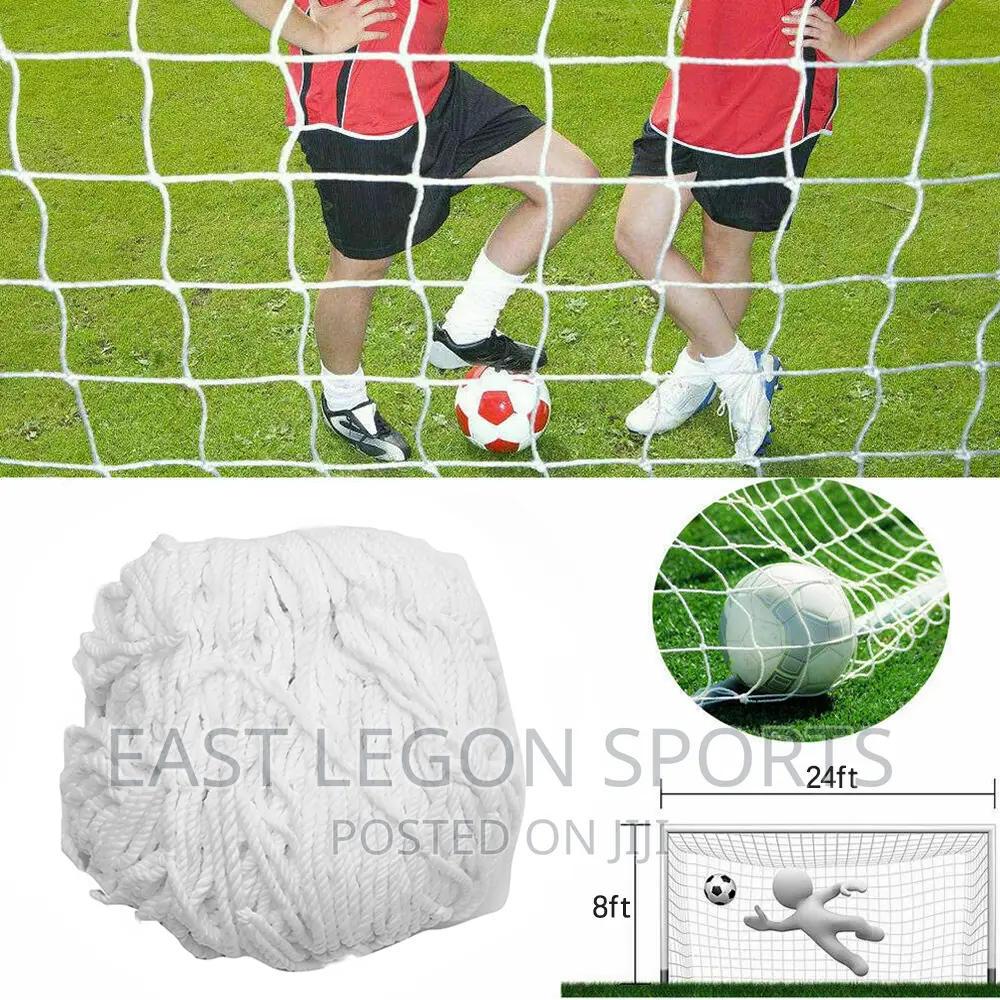 Foot Goal Net Only for Post Pole X 2 Standard