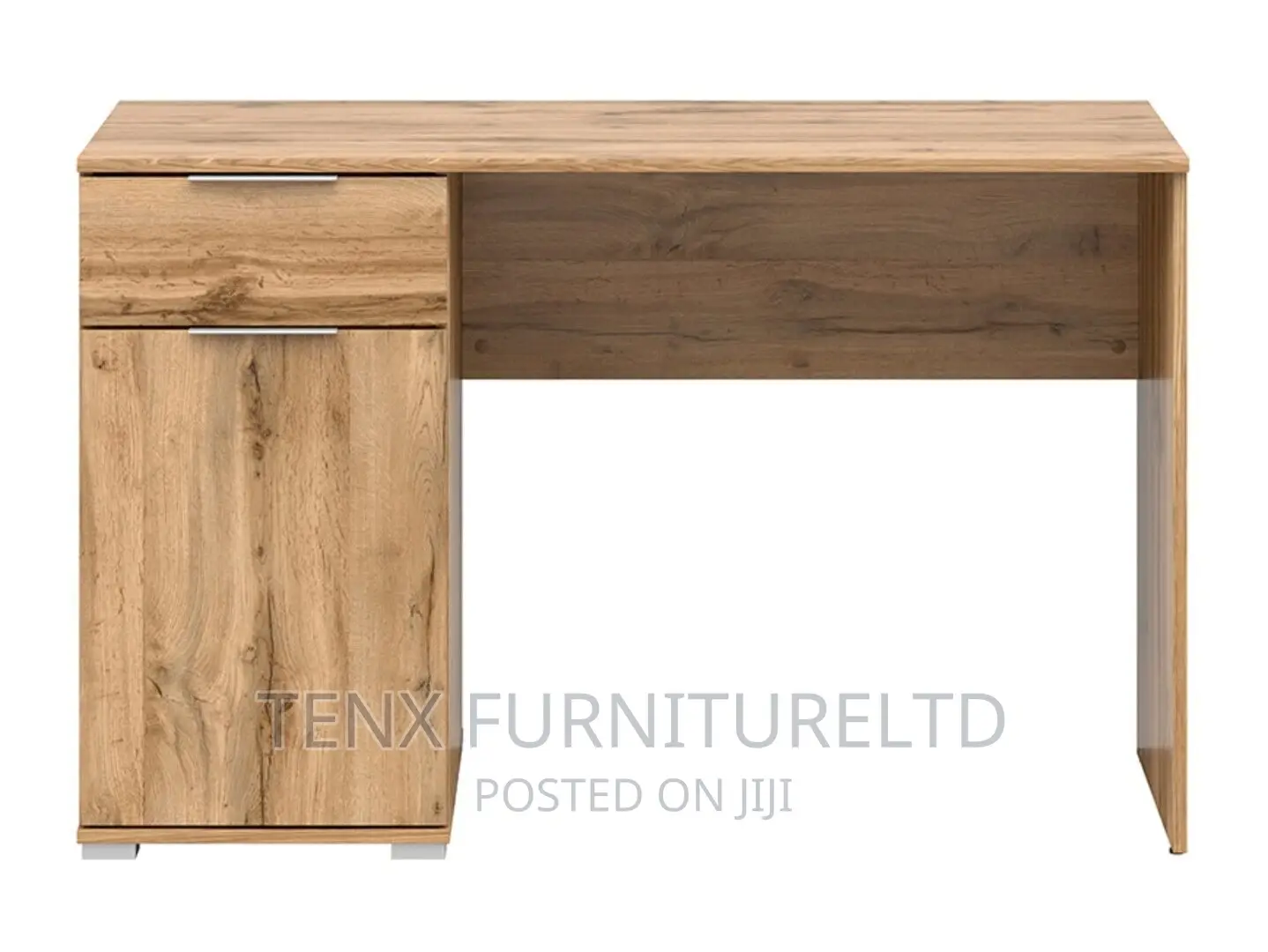 Modern Computer Home Office Desk, Study, Writing Table, Oak