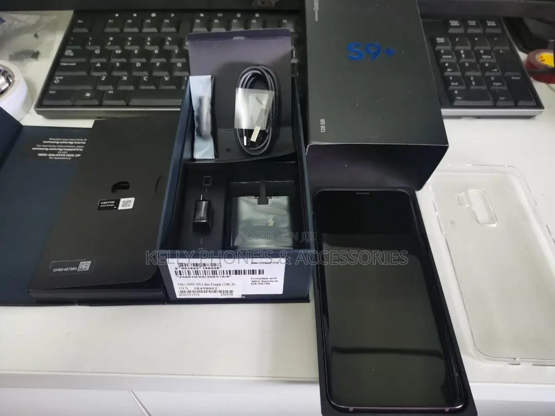 New Samsung Galaxy S9 64 GB Black