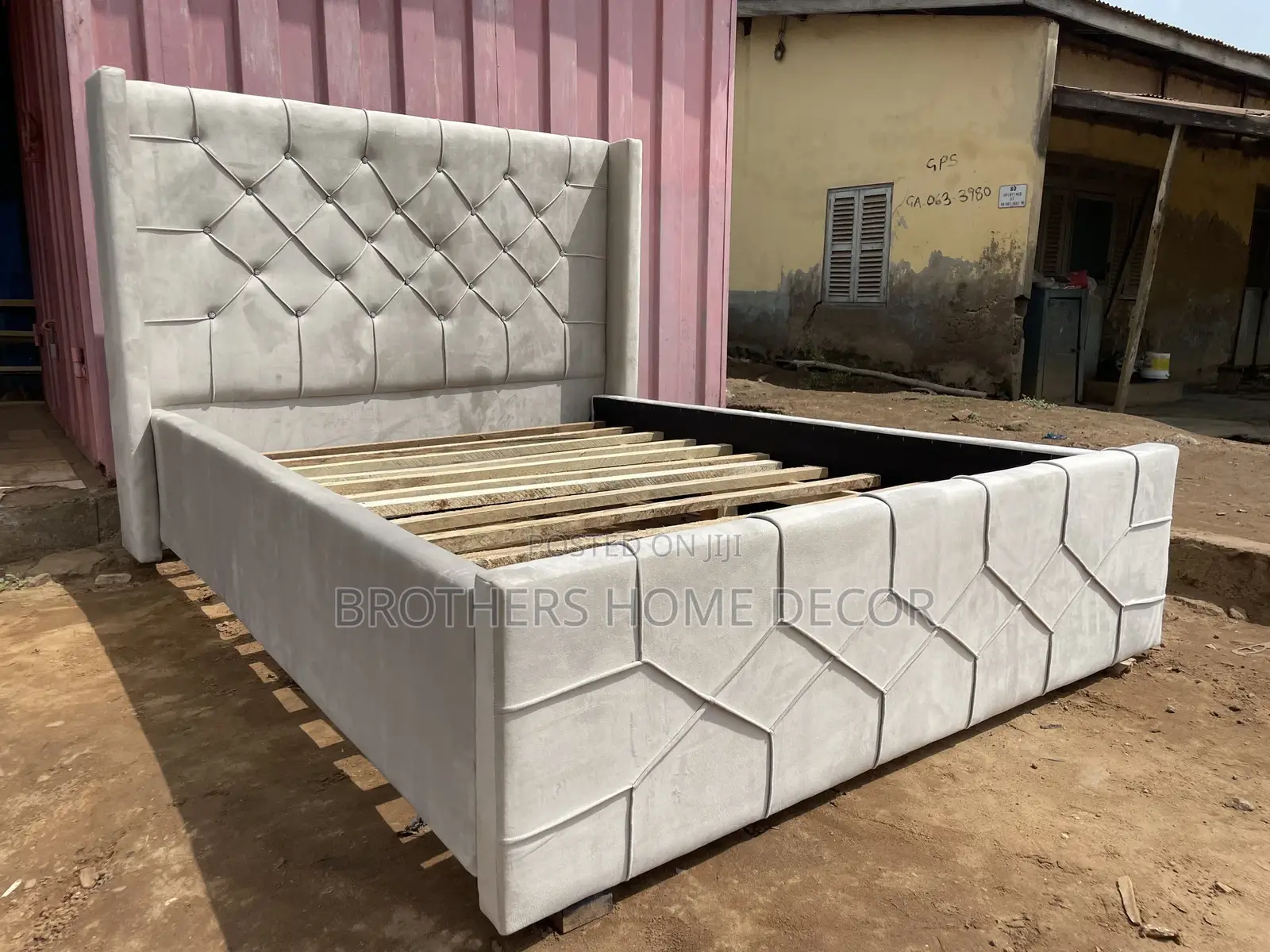 Foreign Double Bedframe 60x80 // Very Strong And Neat