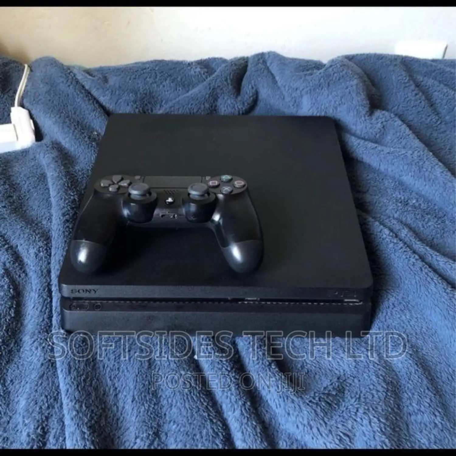 Playstation 4 Slim Home Used 1 Controller and Accesories