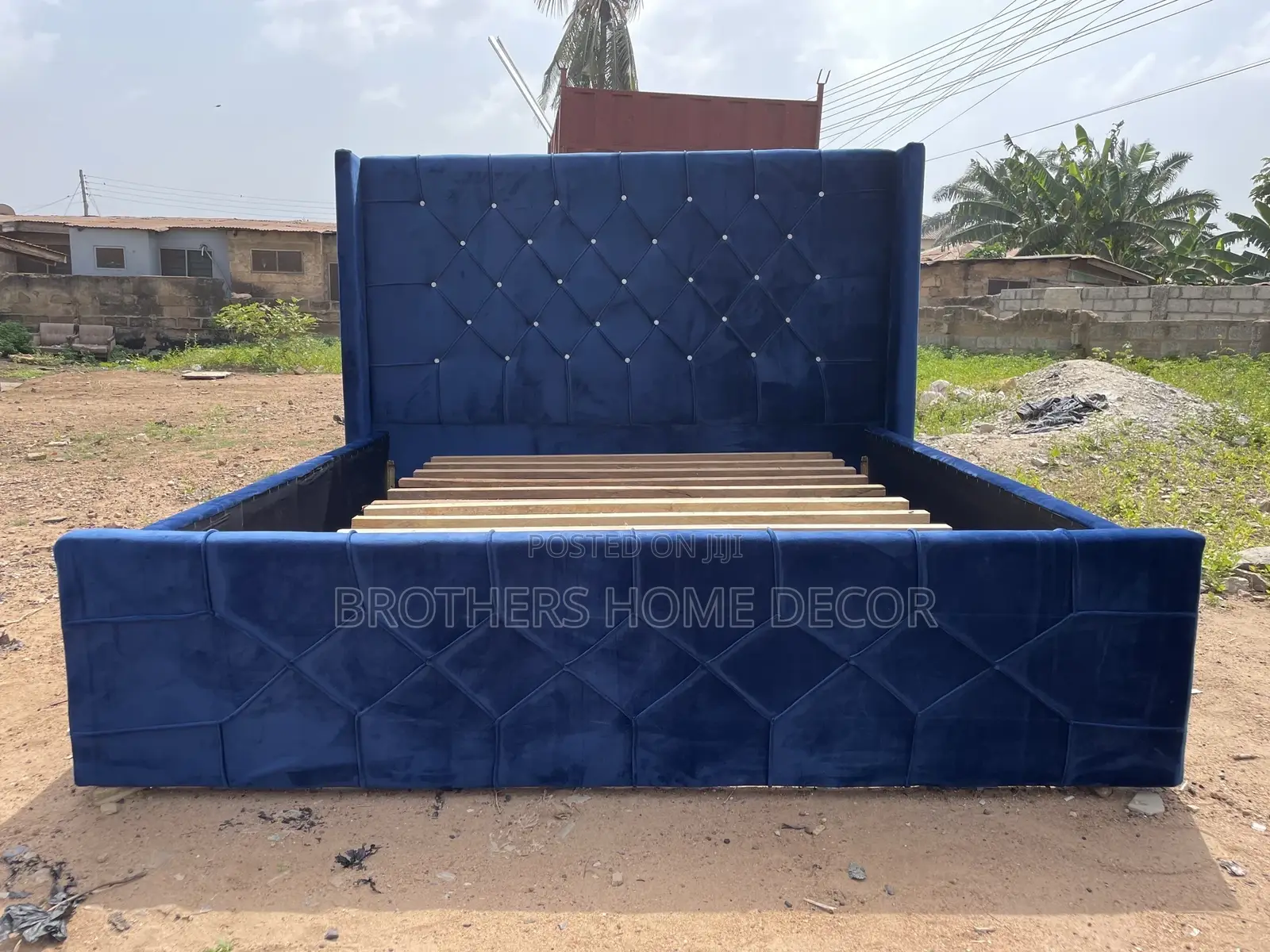 Queen Size Bedframe 72x75 Very Neat And Strong One