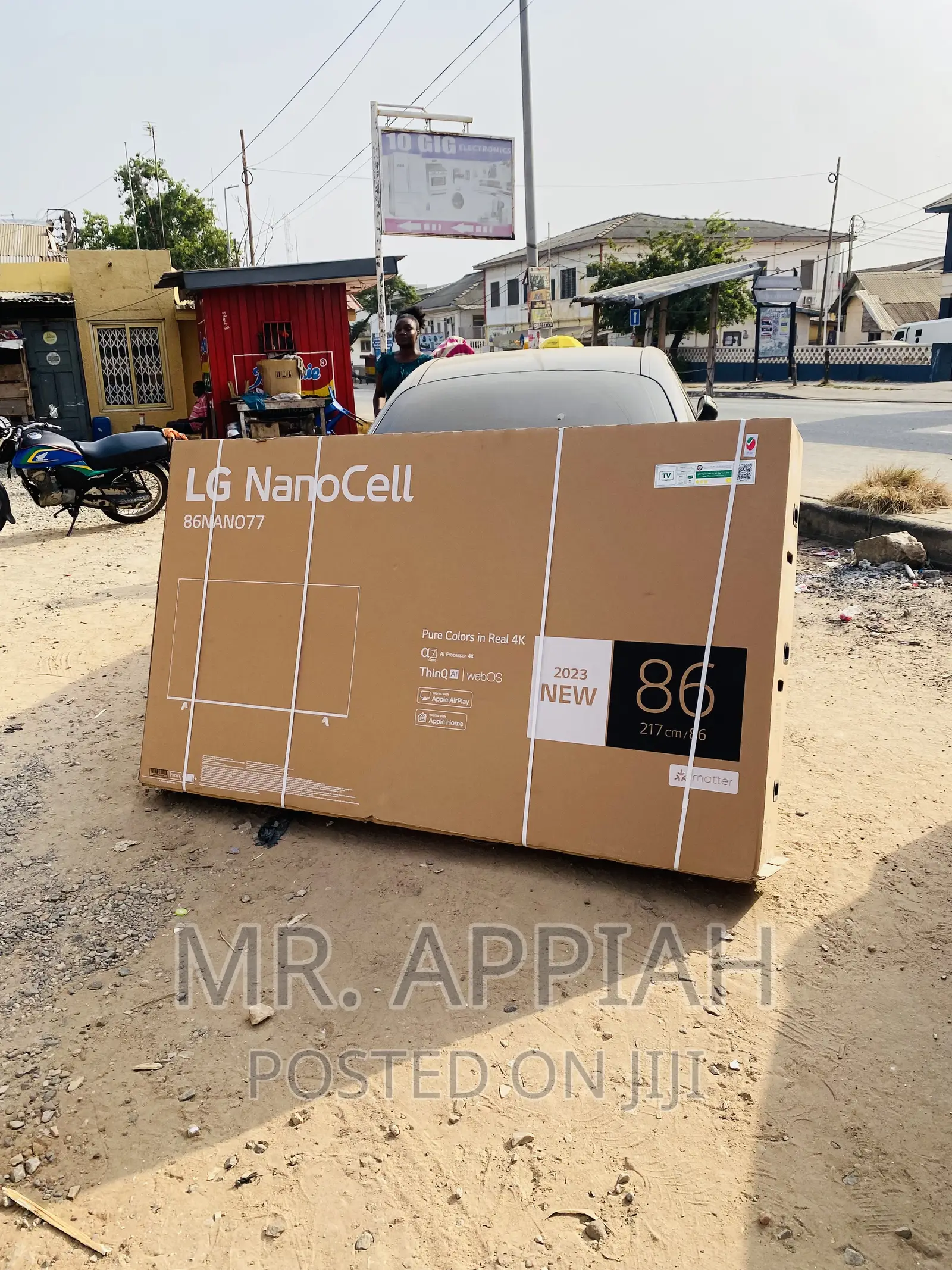 Brand New LG 86NANO0776 86” Nanocell Smart Tv 