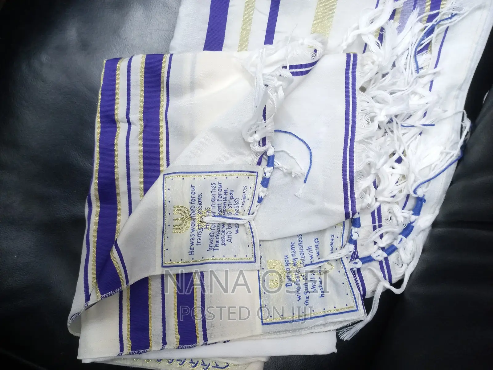 Purple Coloured Prayer Tallit