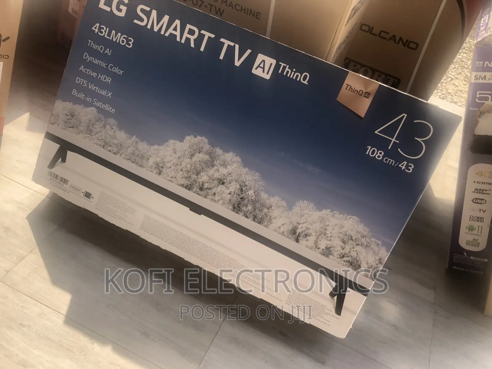 New LG 43LM6370 43inch Full HD Smart TV W/Built in Receiver