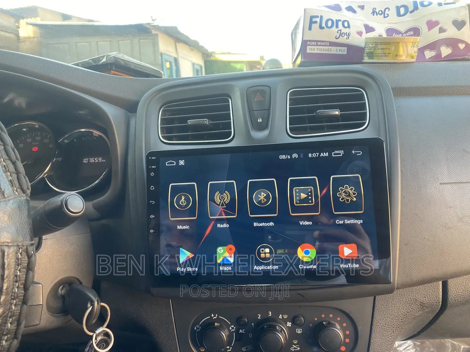 Renault Logan Android Screen
