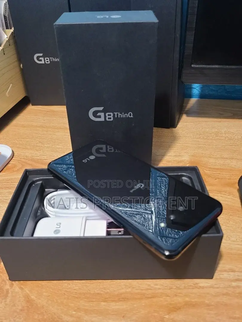 New LG G8 Thinq 128 GB Black