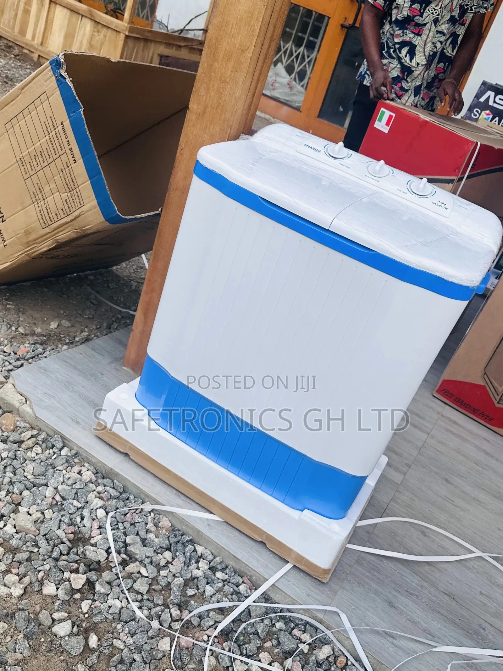 Semiautomatic Reliable Topload Nasco 7kg Washingmachine