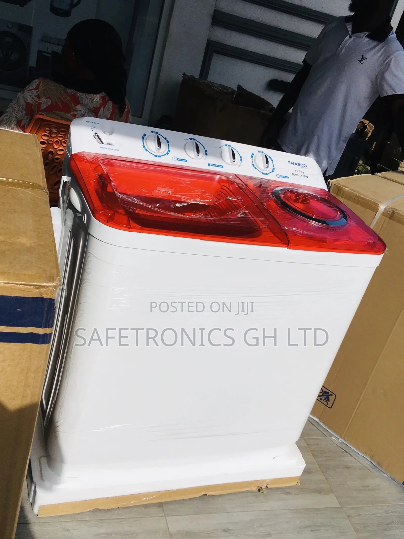 Electric 11kg Washingmachine Semiautomatic Nasco Topload