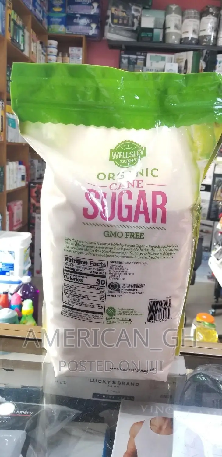 Wellsley Organic Cane Sugar (4.54kg
