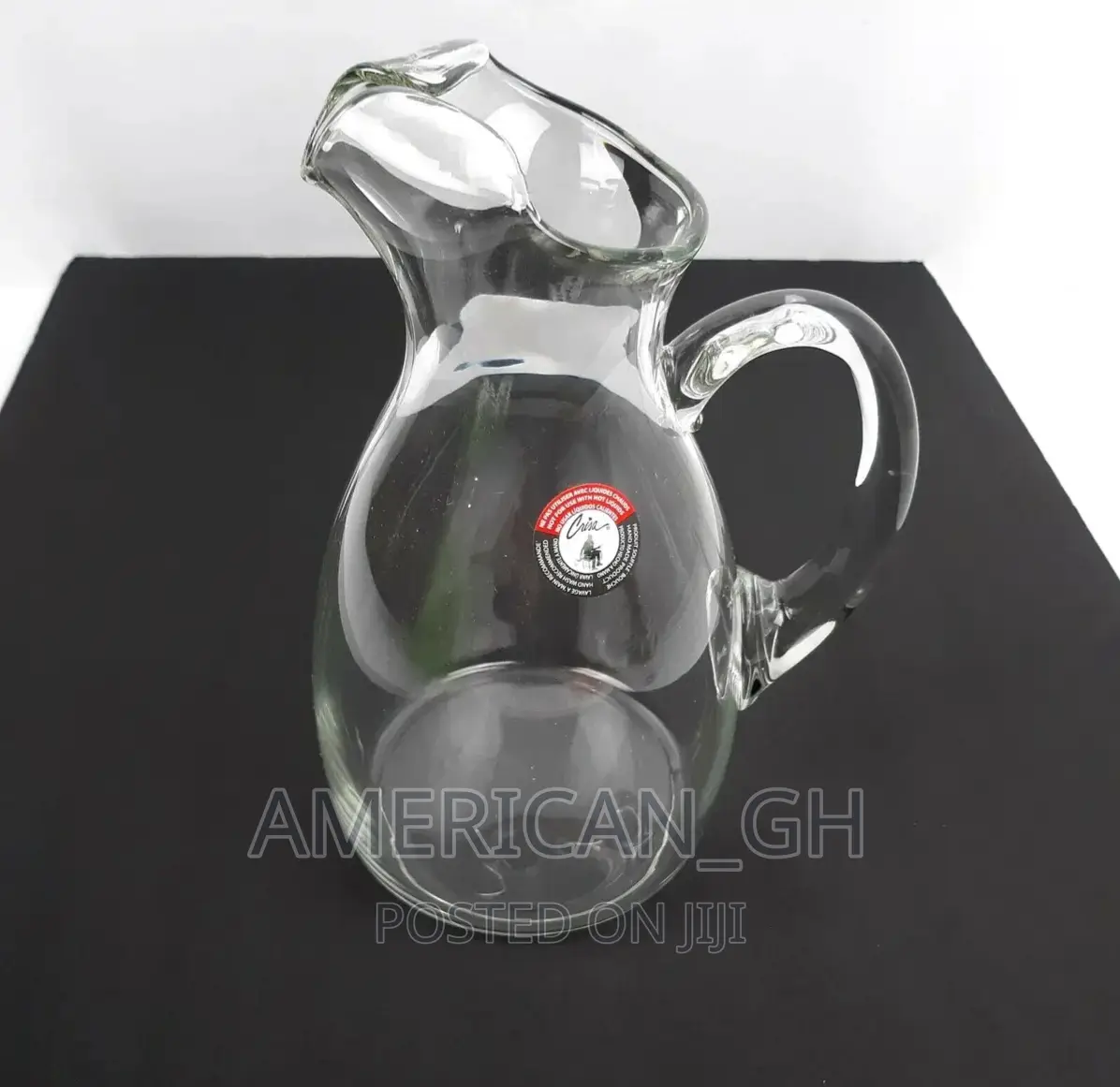 LIBBEY JUAREZ Glass Pitcher Glasses 5 Pc Serving Set