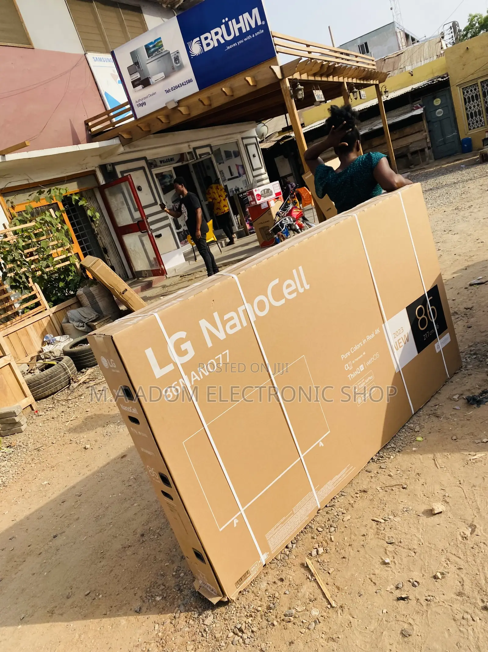 Brand New LG 86NANO0776 86” Nanocell HDR Smart Tv