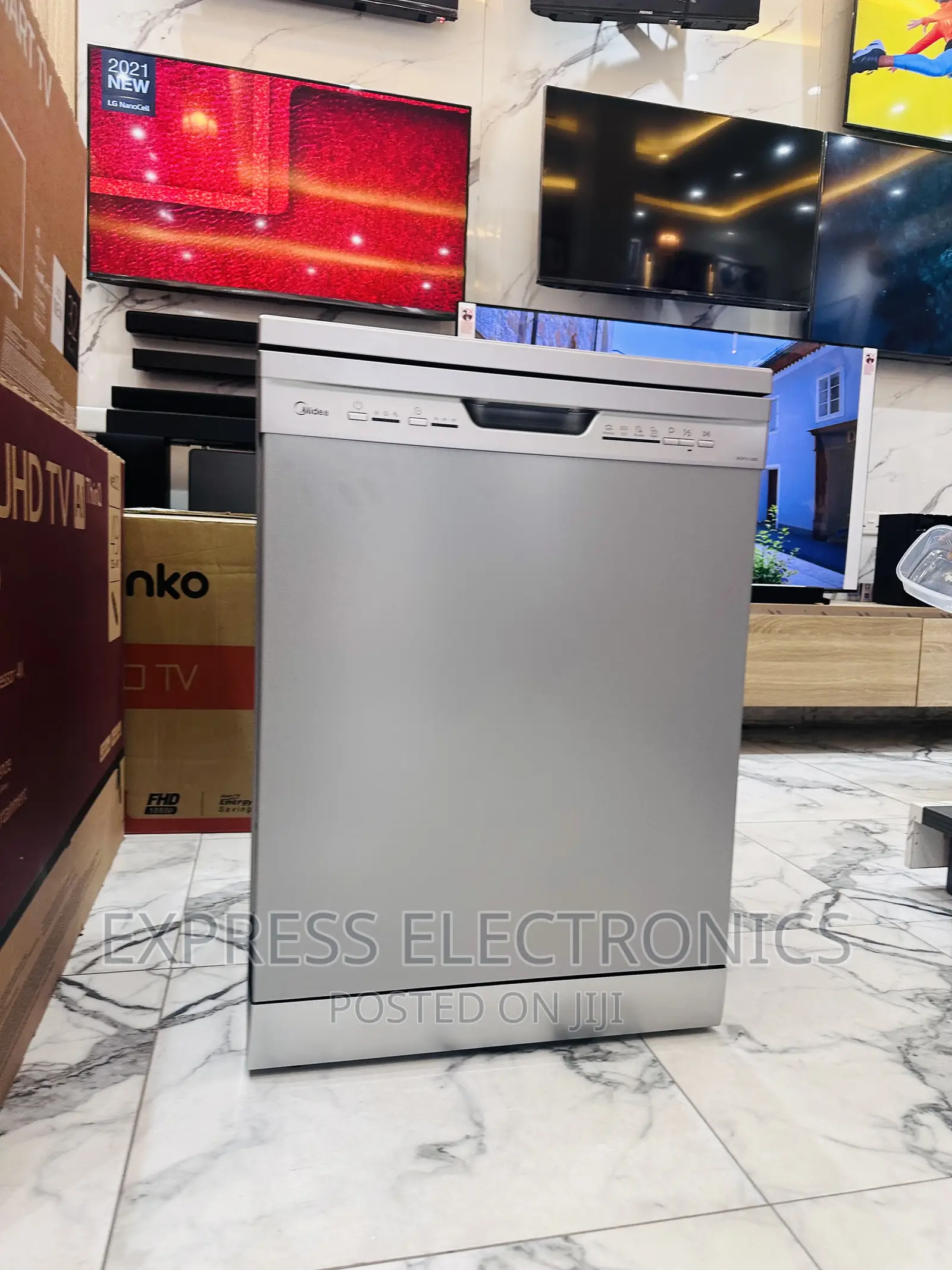 Fast Wash  Dishwasher Midea Sliver WOP12-5203