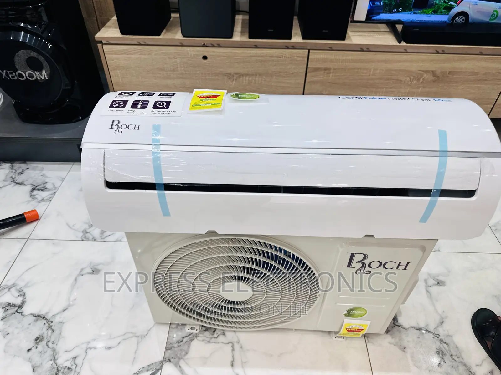 Golden Fin— Condenser Split R410 Gas 1.5hp AC