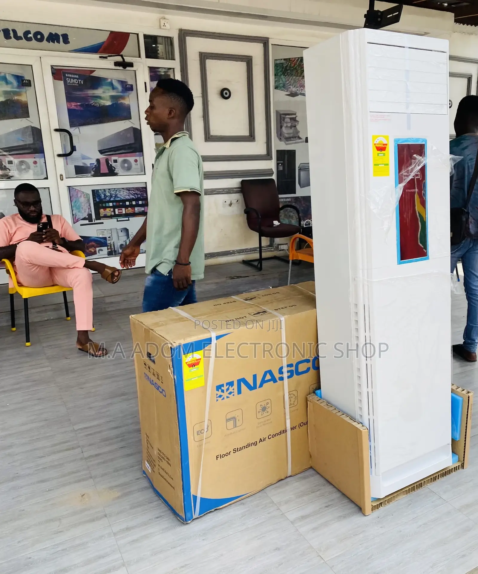 Super Chilling Nasco 2.5hp Floor Standing Air Conditioner.