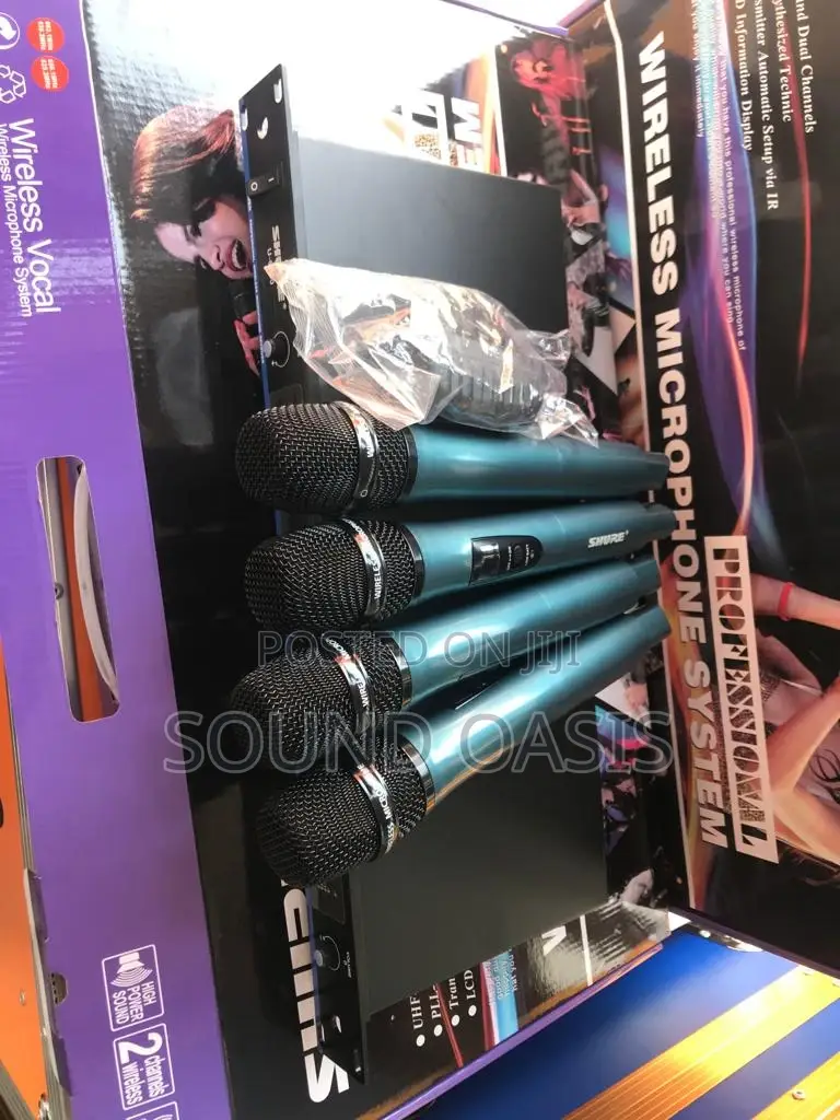 Shure Wireless Professional Microphone 4in1 (80m Range)