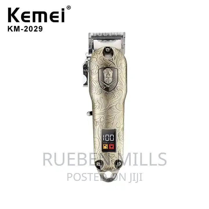 New Strong Power Kemei KM 2029 Chargeable Barbering Machine