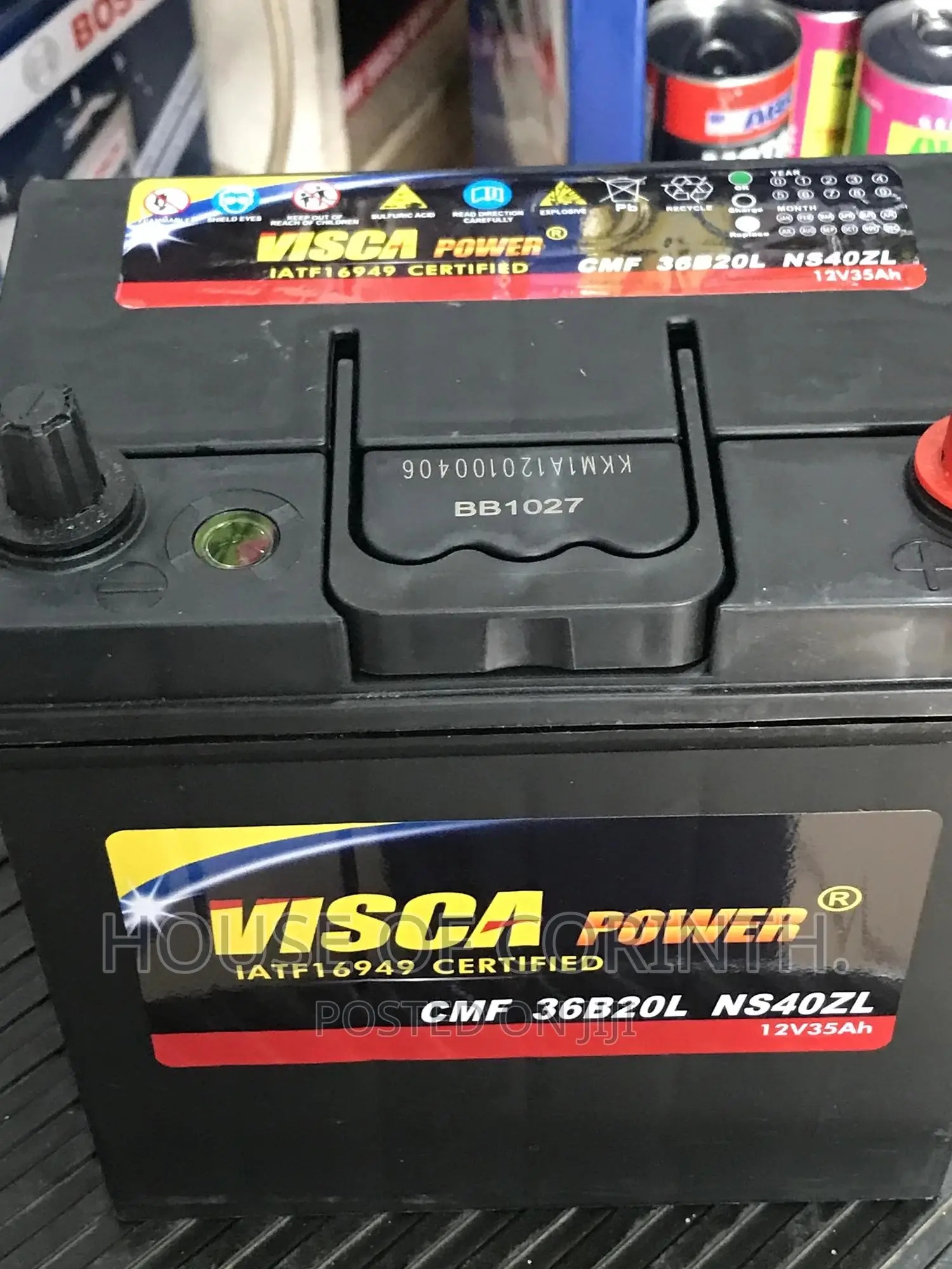 9 Plate Battery - Visca