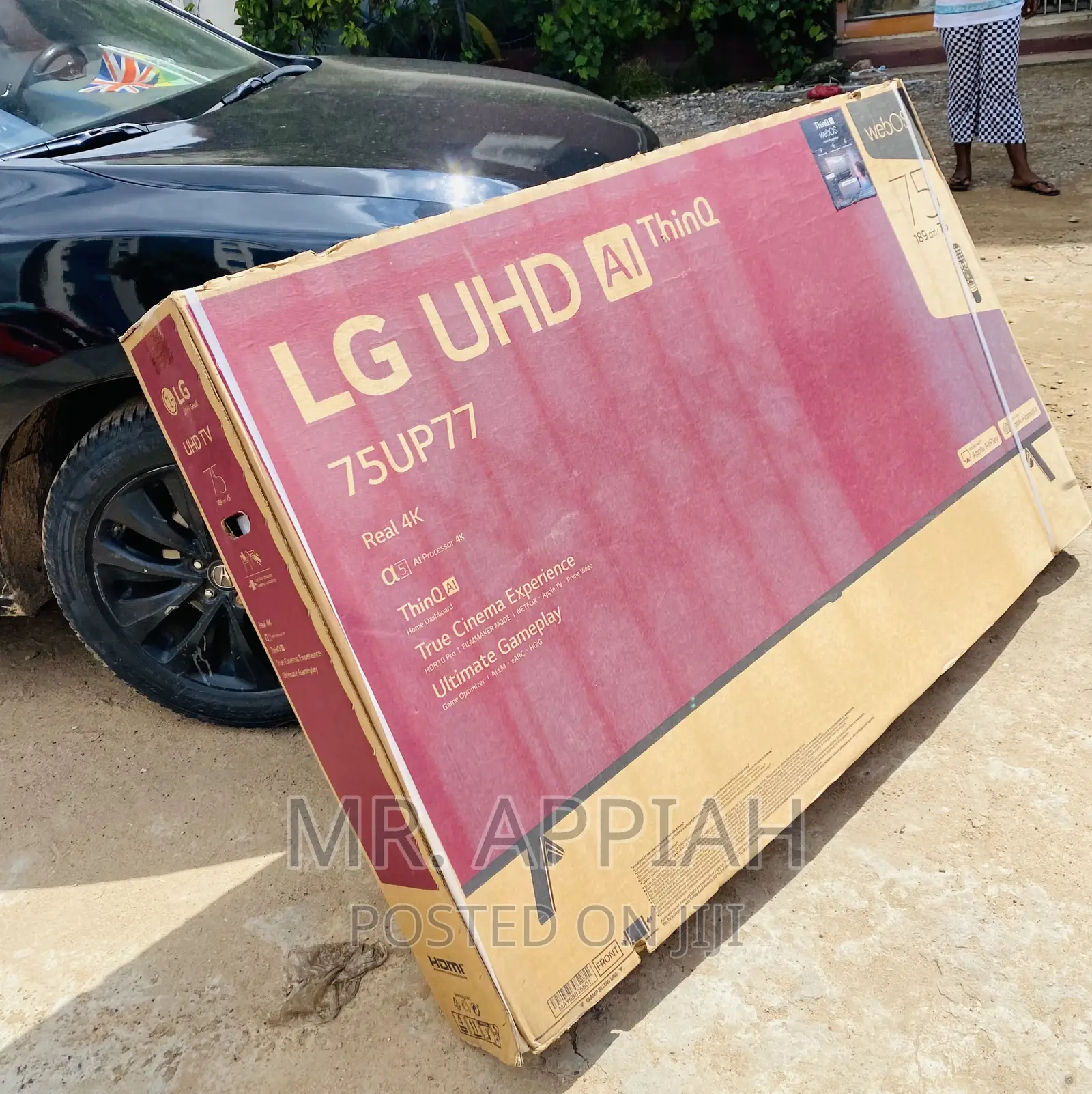 Quality Yet AffordableLG 75up7750 75” Uhd Smart Tv,Black