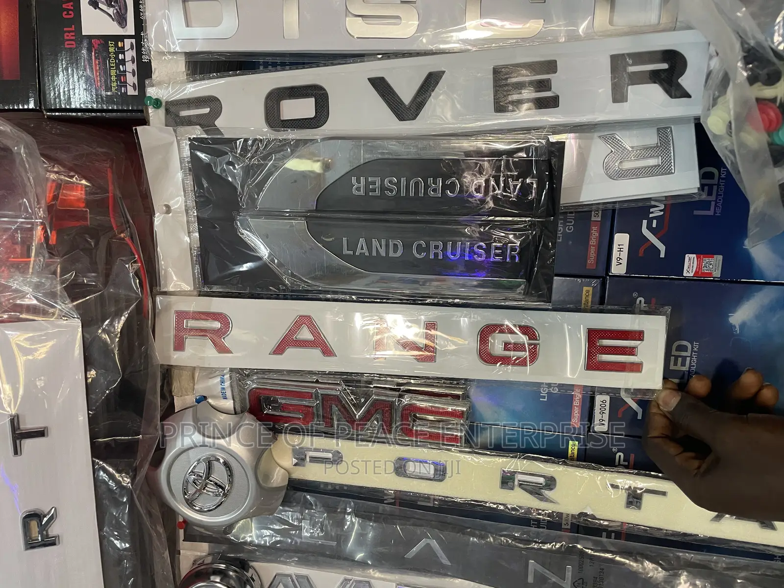 Range Rover Written Letters