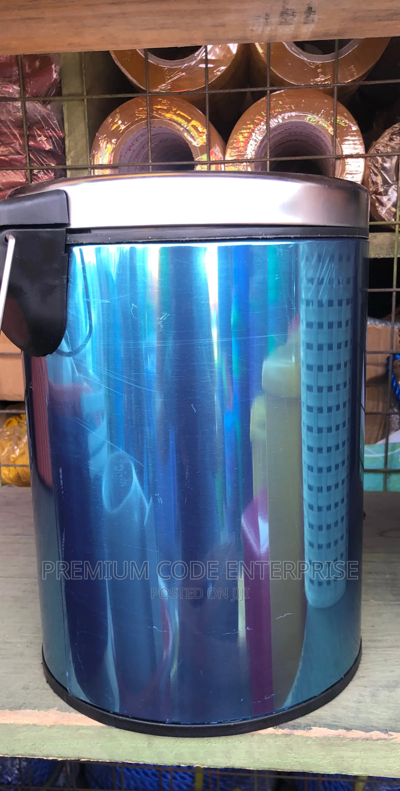5L Stainless Steel Step Trash Bin