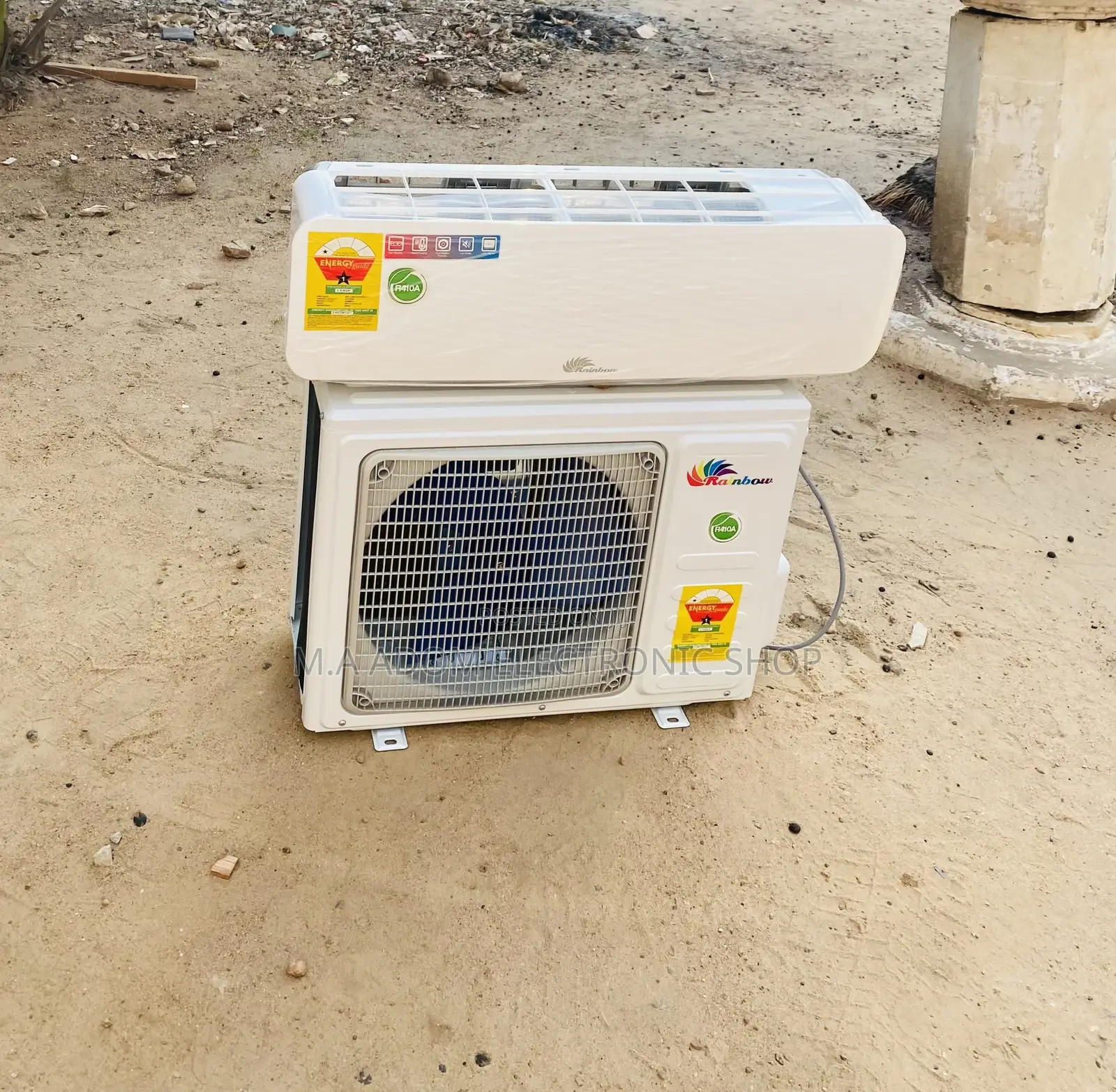 Shop Classic Rainbow 1.5hp Split Electric Ac(White) 
