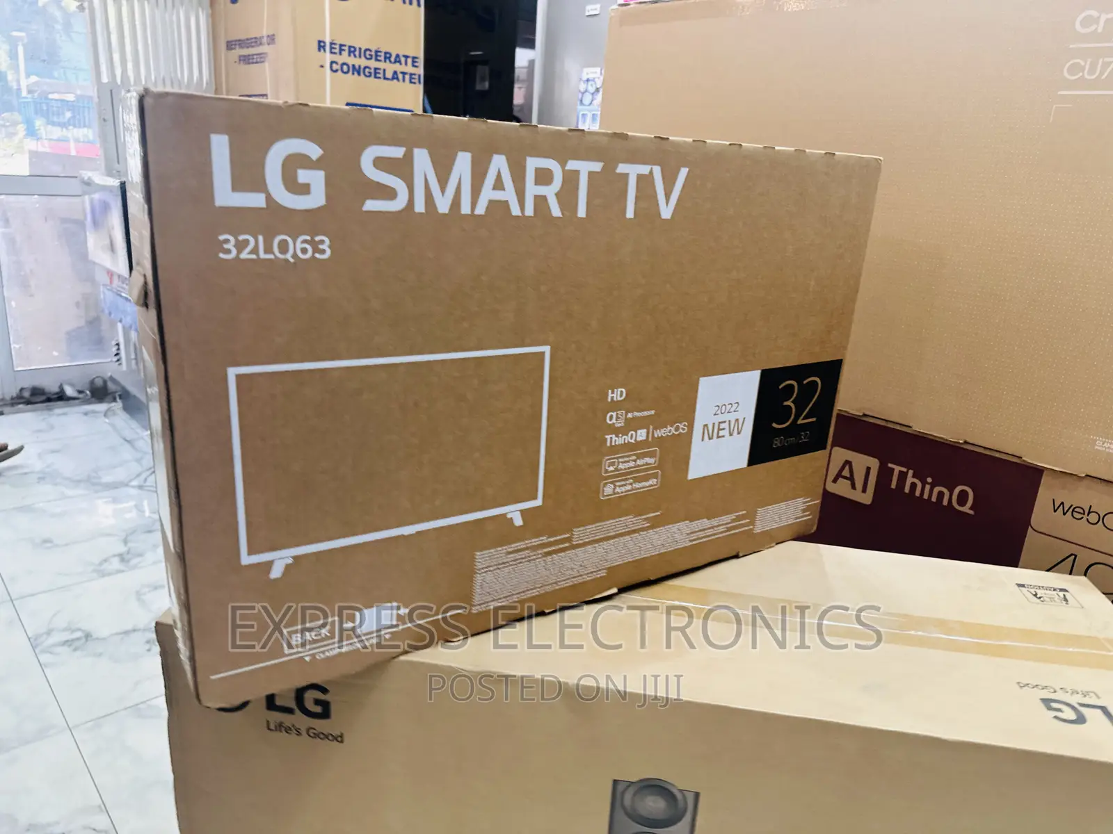 Superior Sleek Slim FHD Smart 32”LM63 Tv