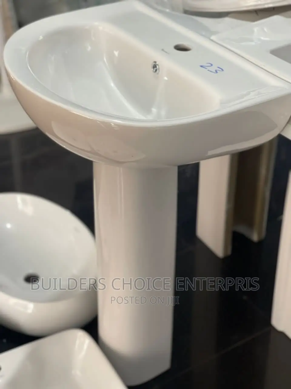 Wash Basin With Pedestal-Basin