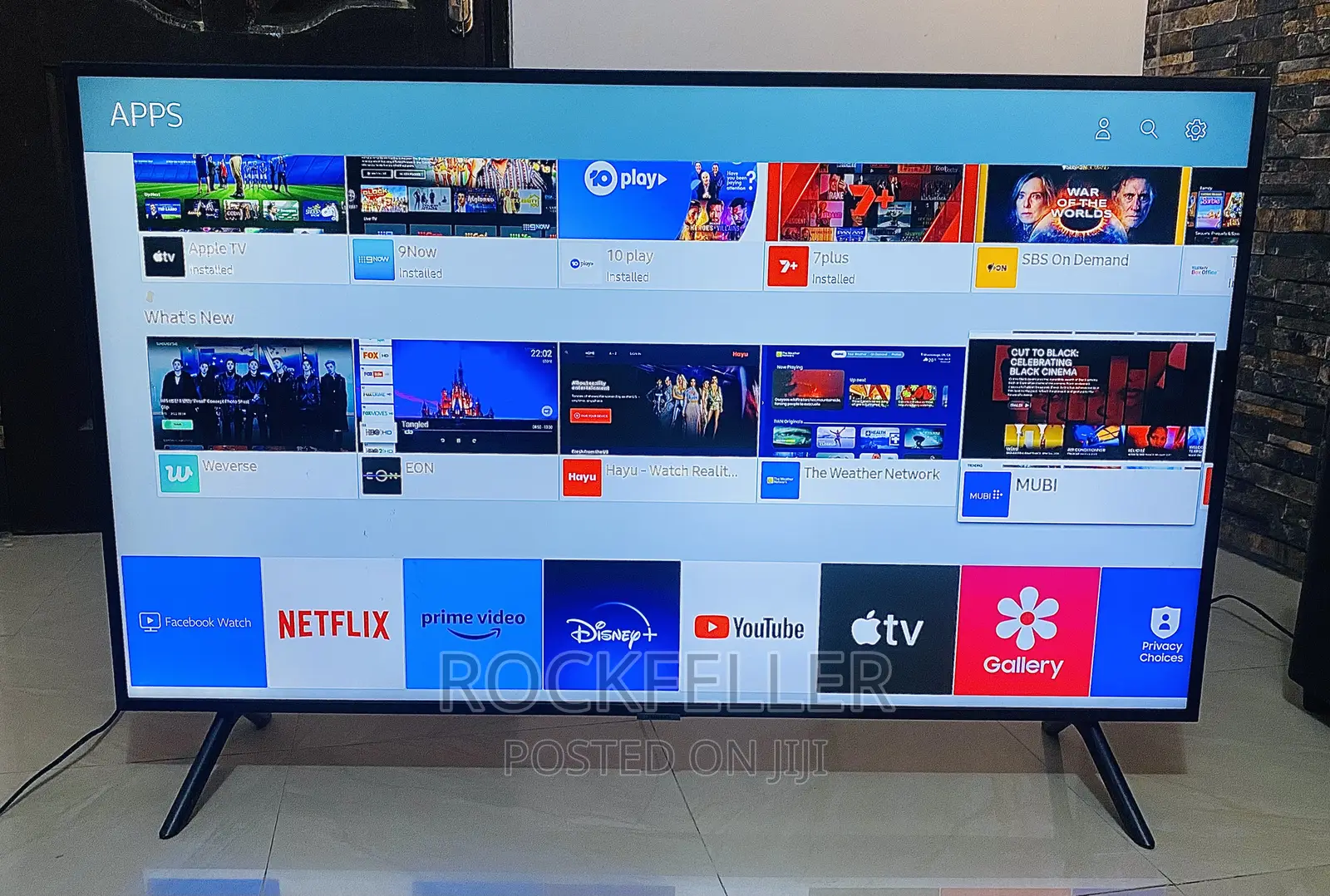 Uk Used Samsung Uhd HDR 49 Inches Smart Digital