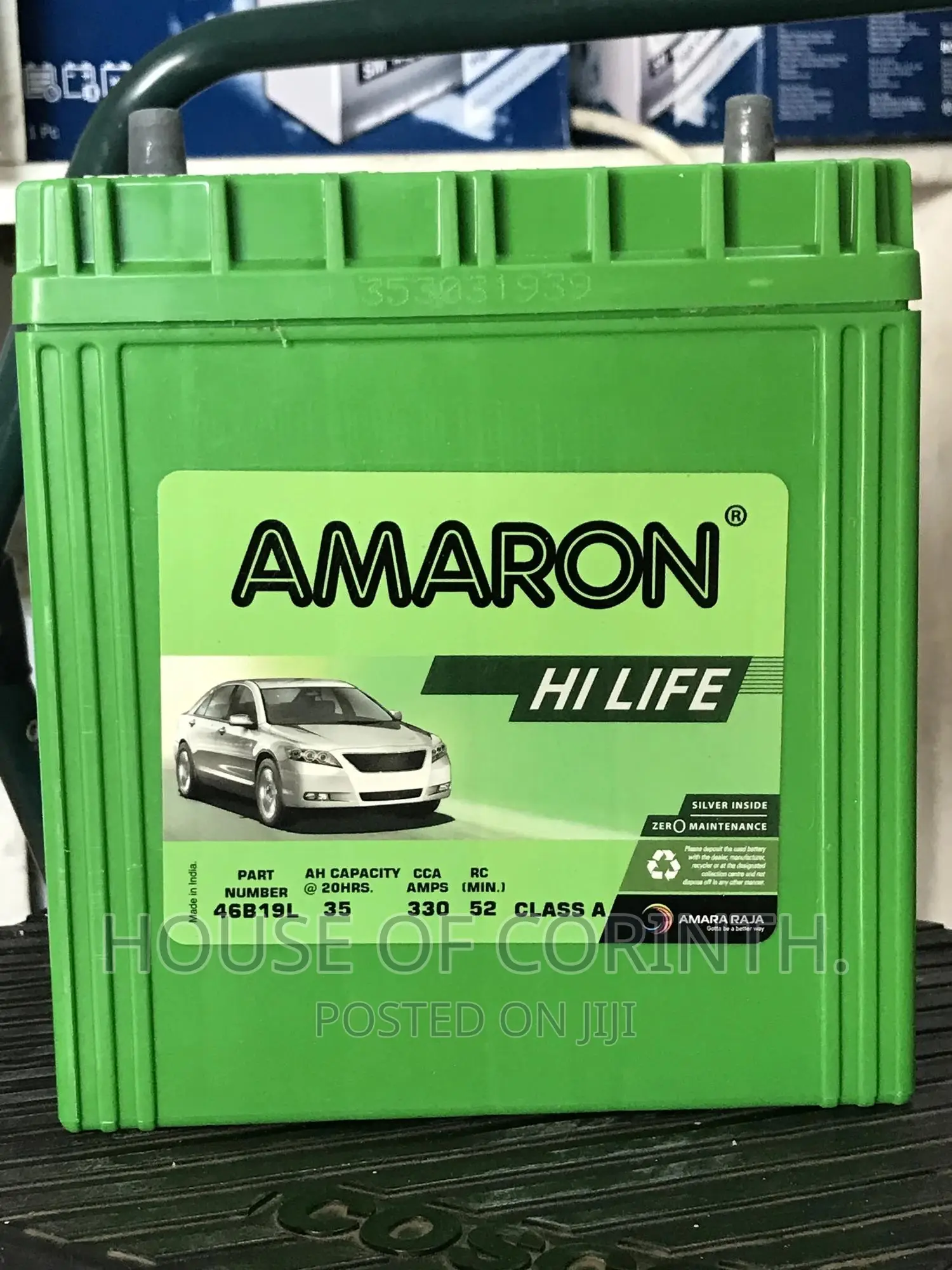 9 Plates Battery - Amaron