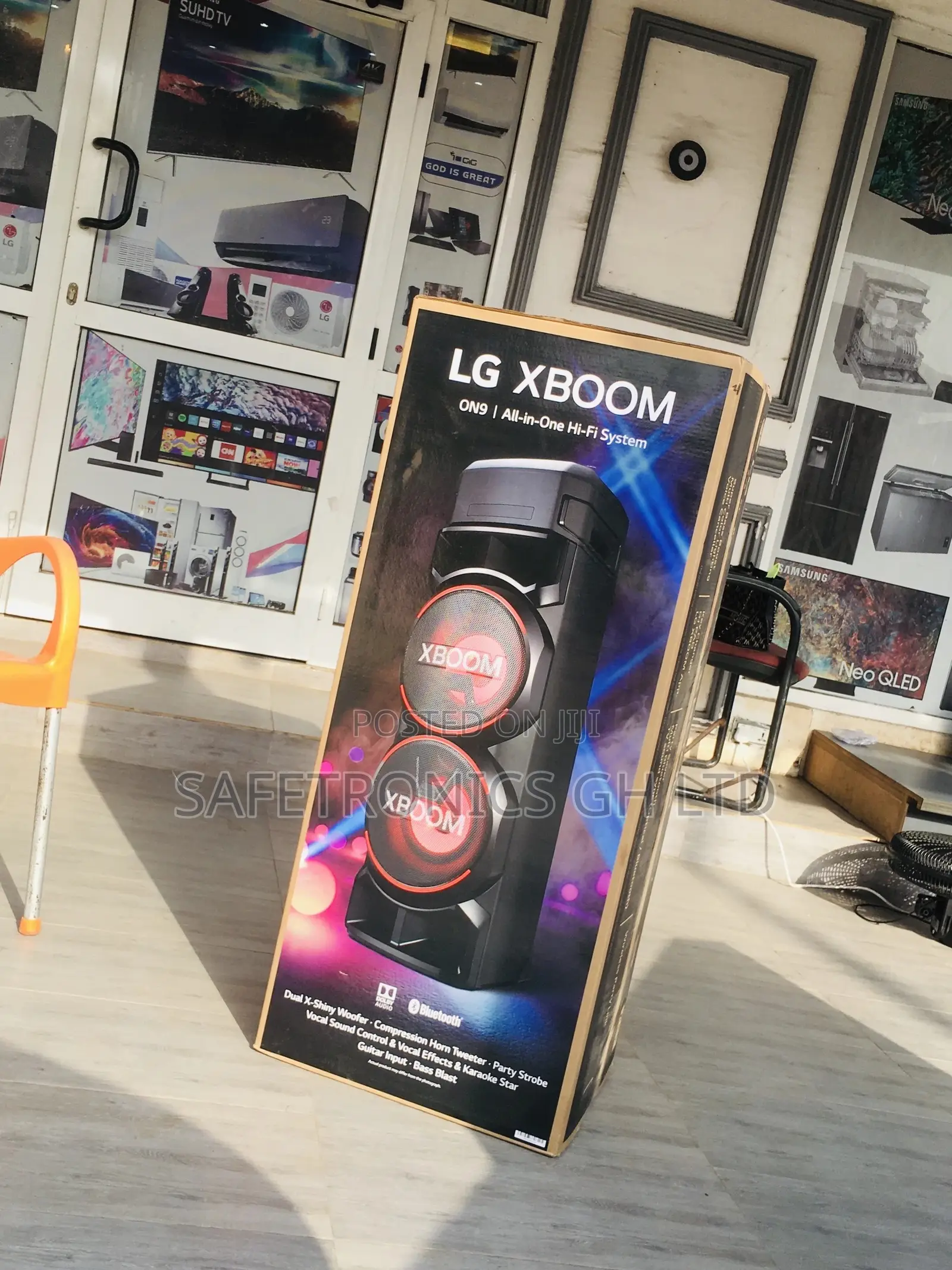 Black ON9 LG Electric Wireless Bluetooth Speaker Affordable