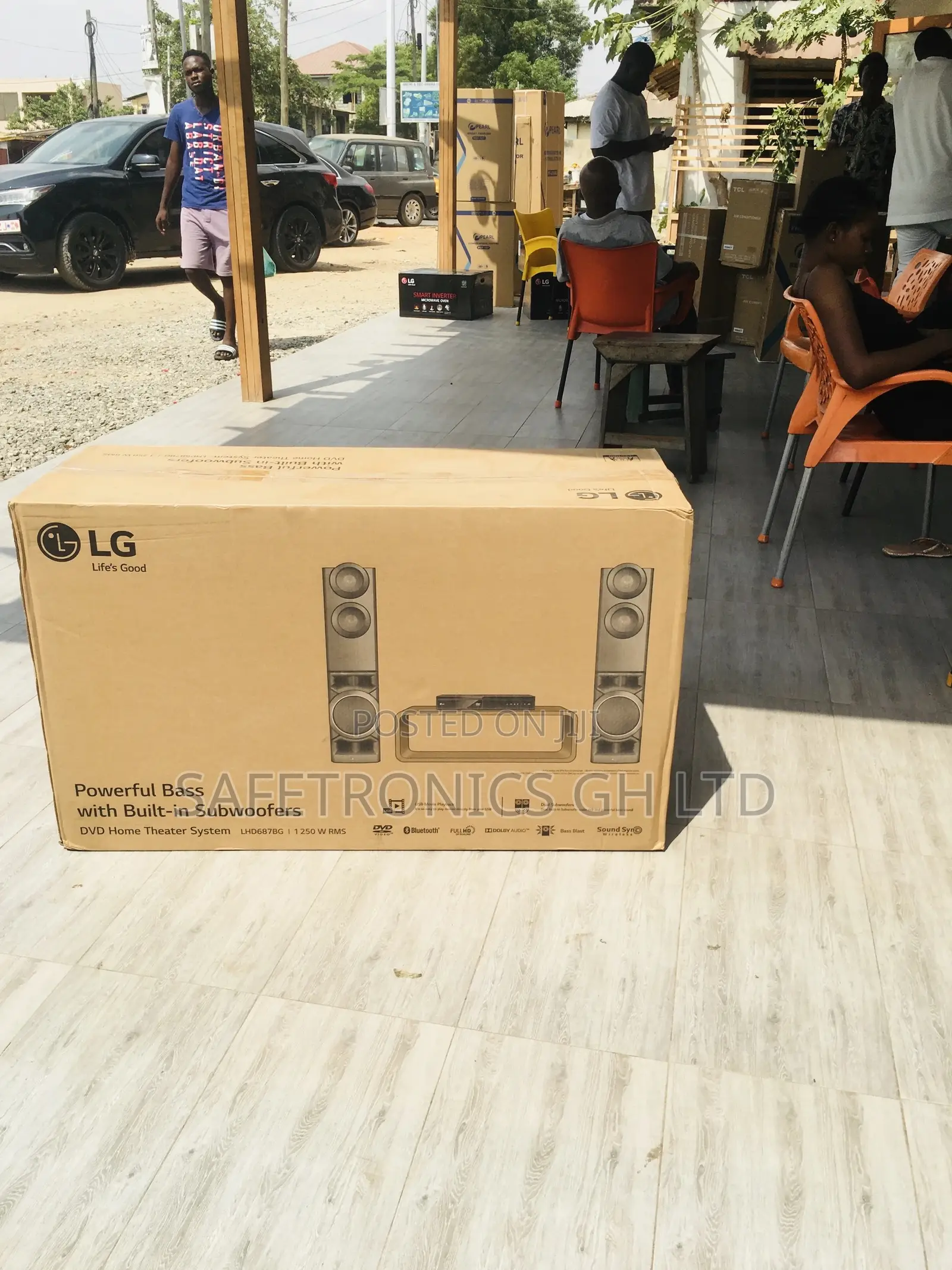 Reliable Speaker LG LHD687 Black Bluetooth Electric Wireless