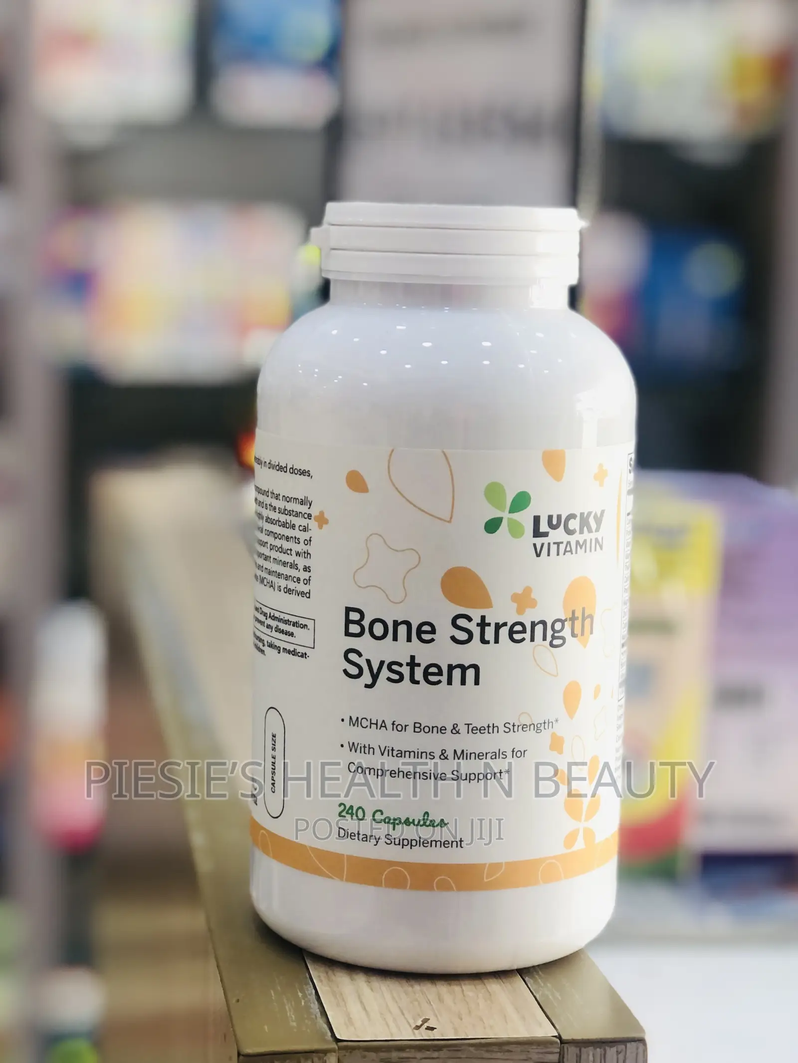 Luckyvitamin - Bone Strength System - 240 Capsules