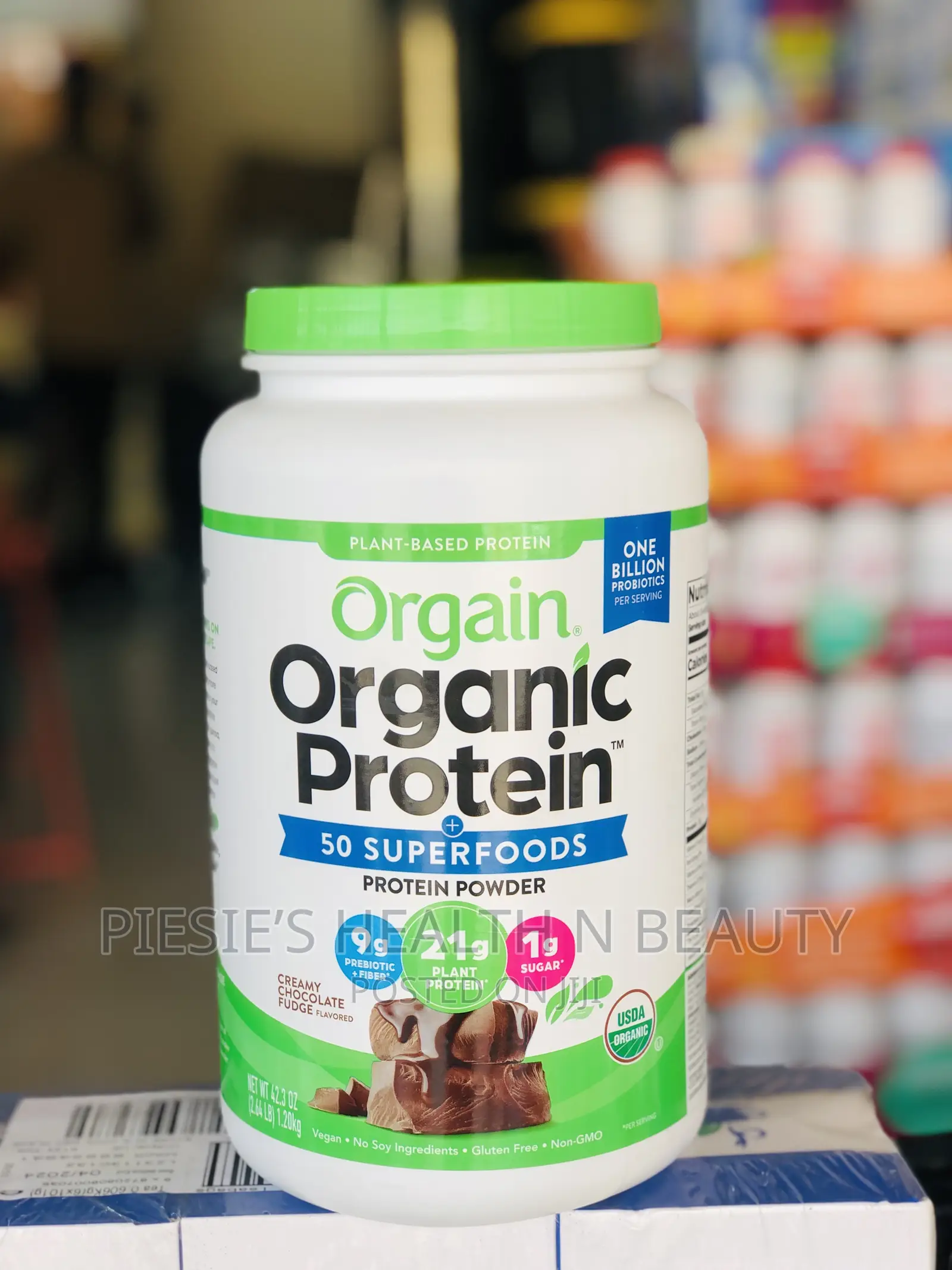 Orgain Organic Protein Powder (2.7lb) Big Size