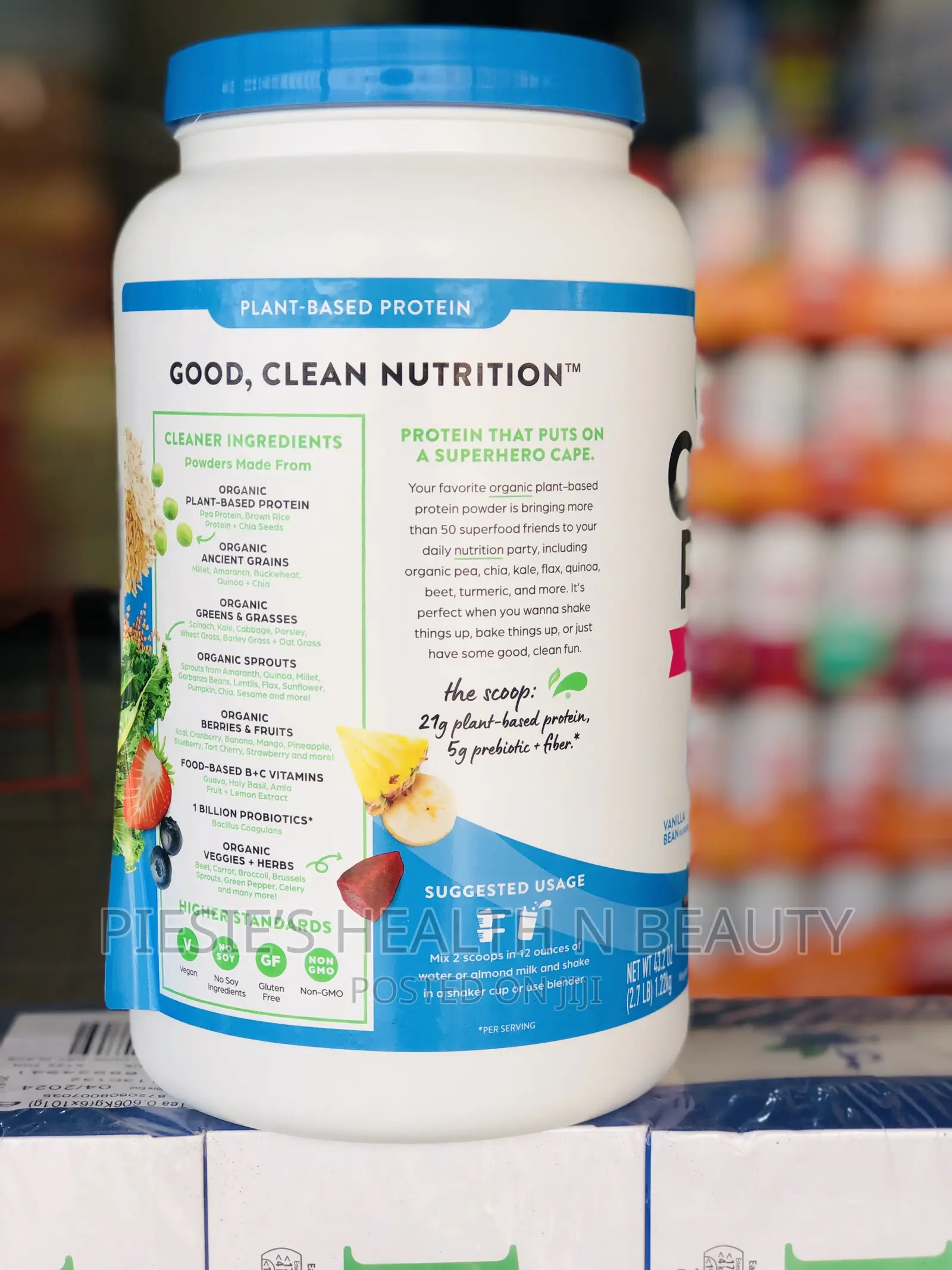 Orgain Organic Protein Powder (2.7lb) Big Size
