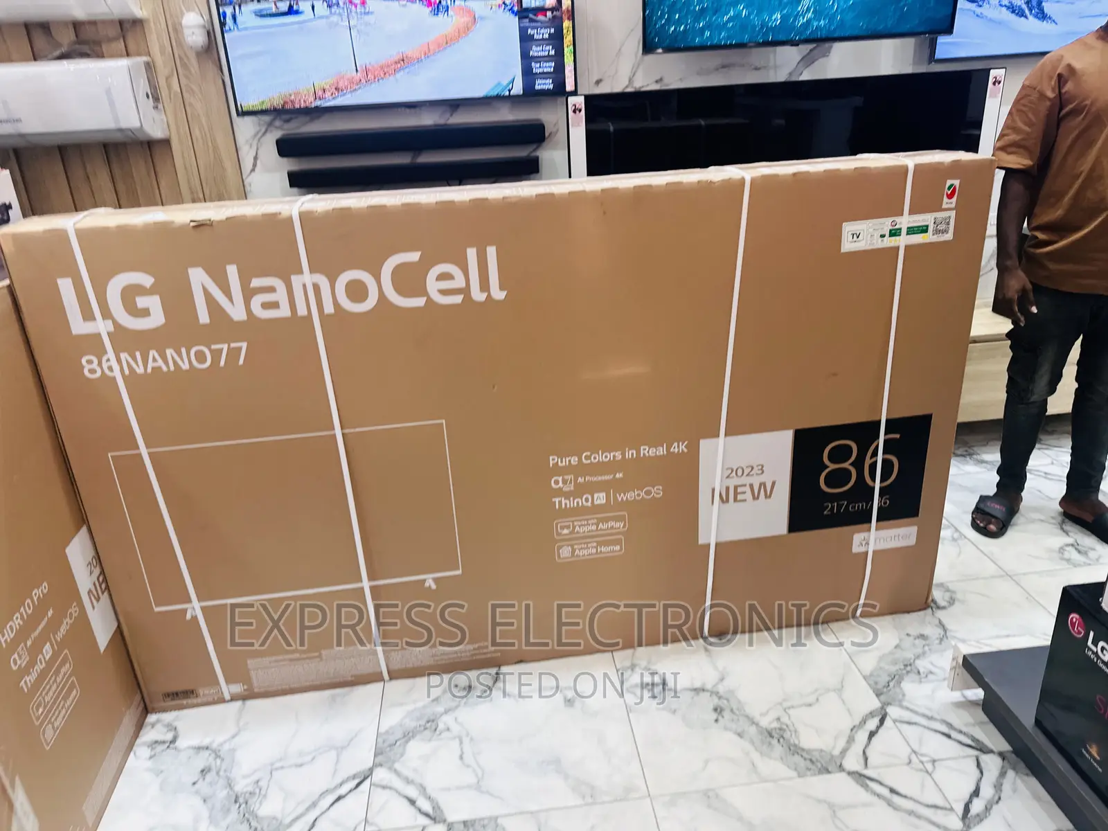 Glossy Nanocell Technology UHD Smart 86”Nano077