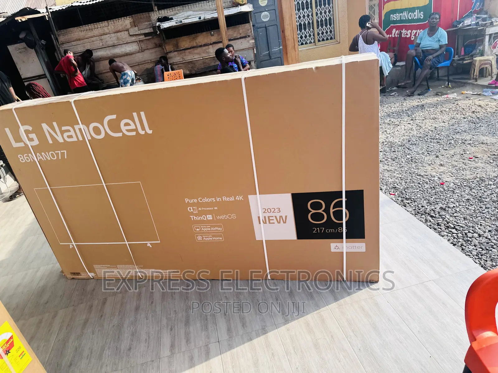 LG Nanocell 2023model UHD Smart Glossy Tv 86”Nano077