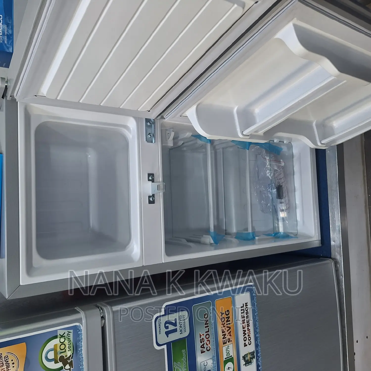 New_nasco 110litres Double Door