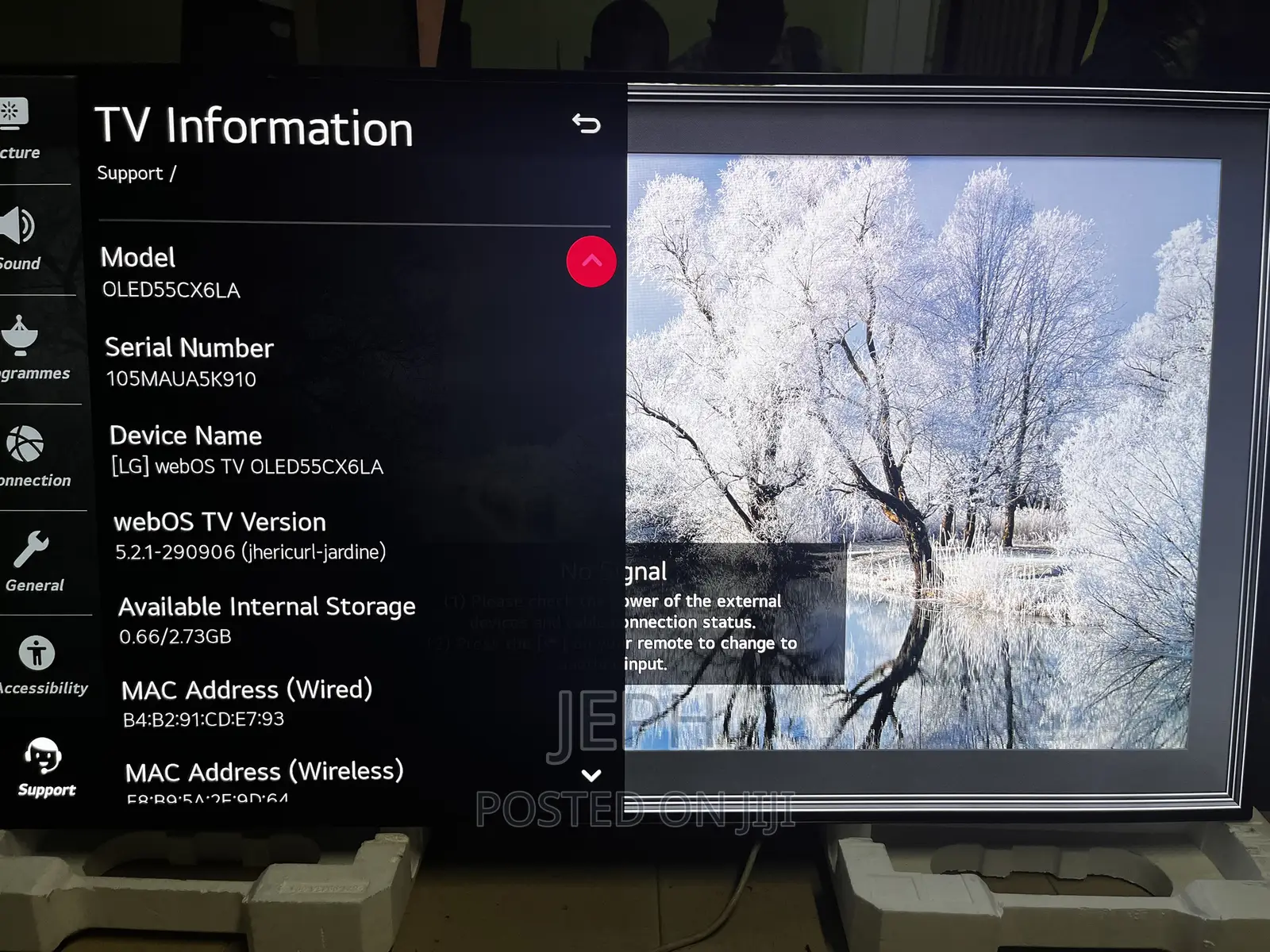 Lg Oled Tv Cx 55”