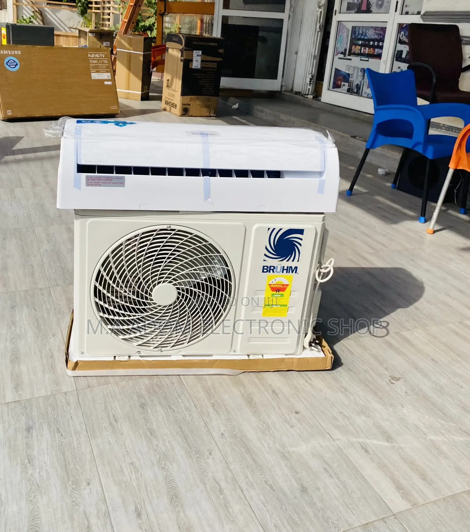 Shop Affordable Bruhm 1.5hp Split Type Air Conditioner,White