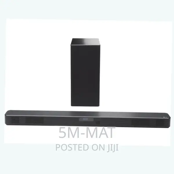 LG SN5 2.1 Bluetooth Sound Bar Speaker - 400 W -black