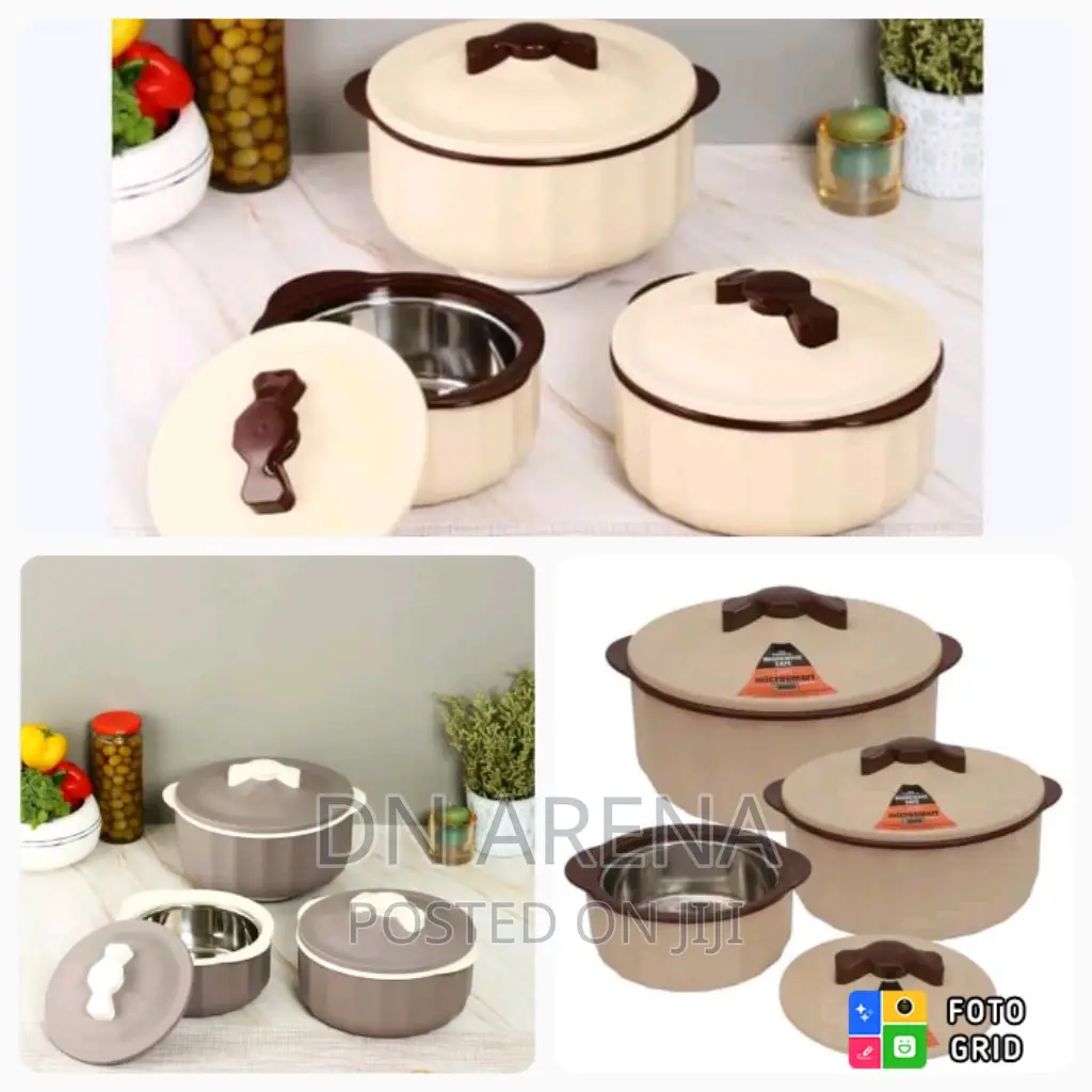 3 Set Microsmart Food Warmer