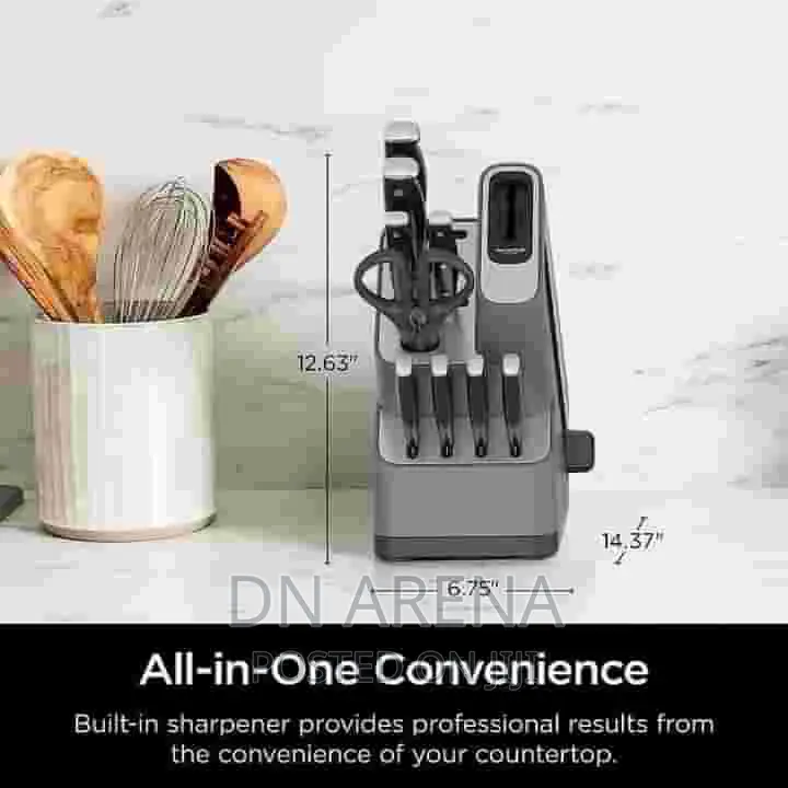 Nija Foodi Never Dull Premium Knife Systeminbuilt Sharpener