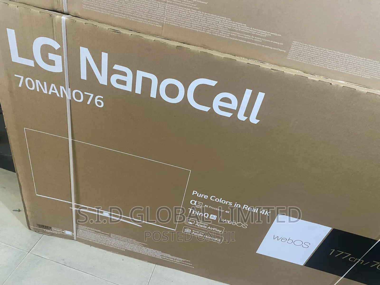 Give Away Price LG Nanocell 70NANO763 UHD Smart TV Wi-Fi